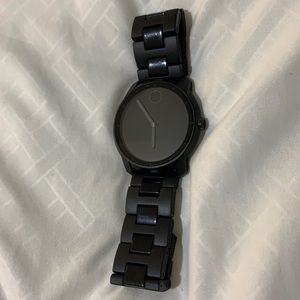 Black Movado Bold Watch